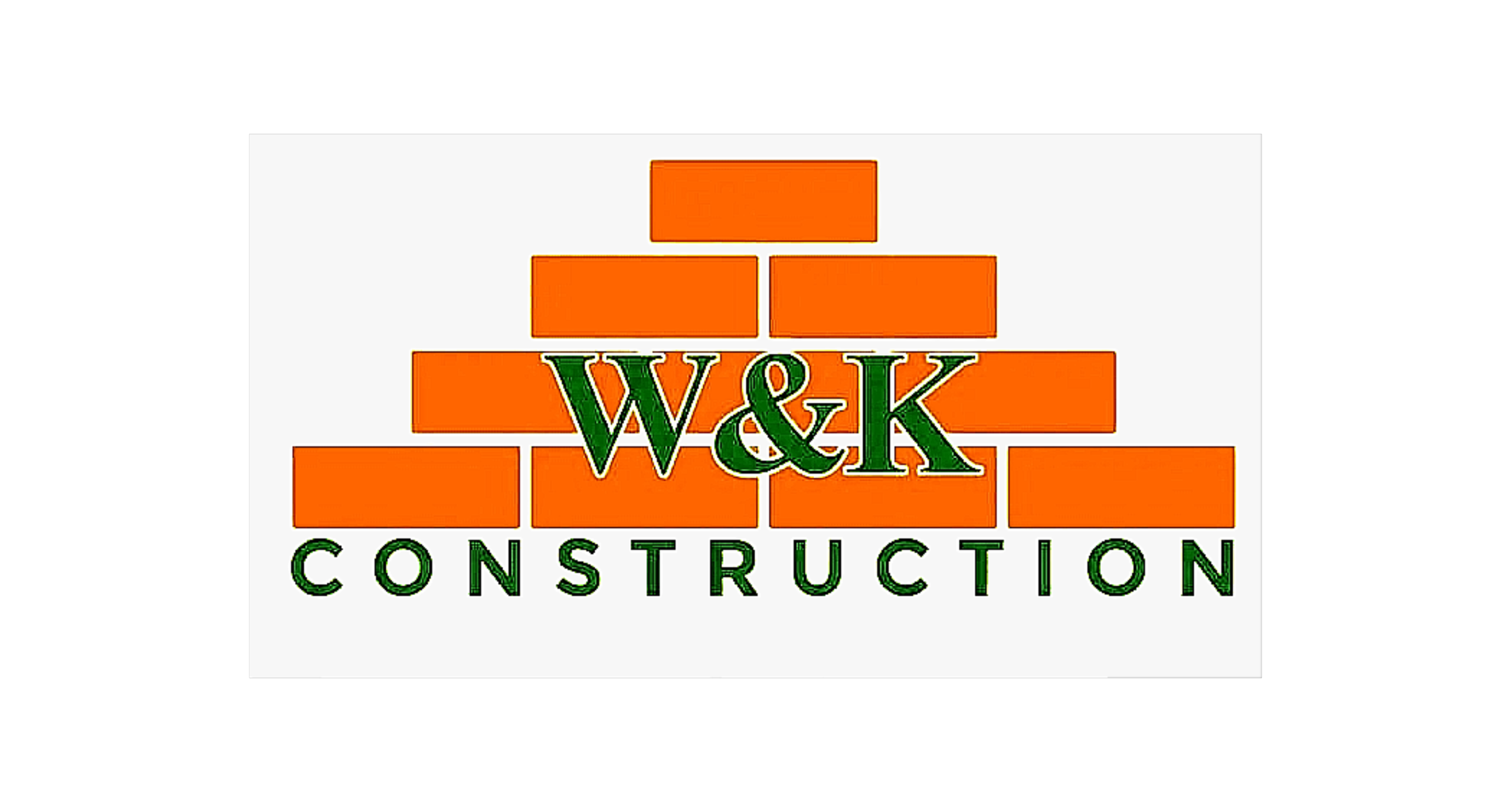W & K Construction Logo